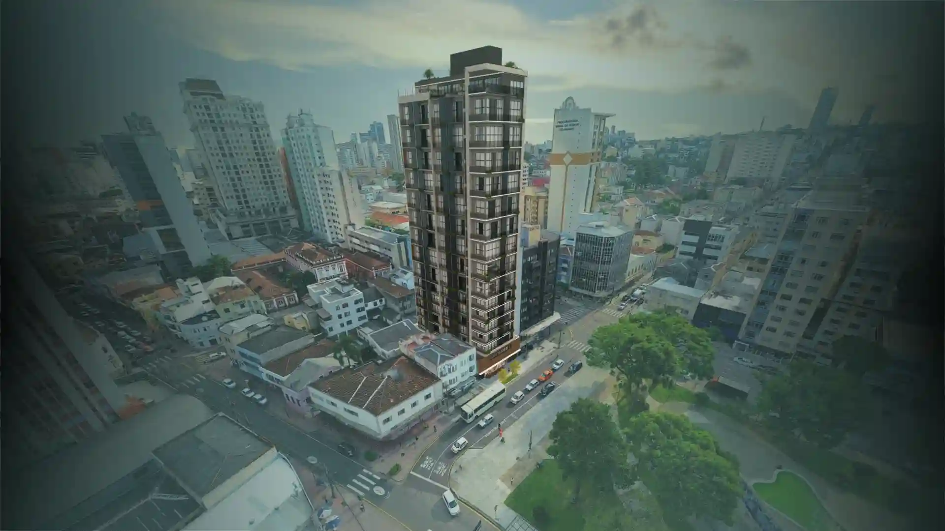 Fachada Studios Passeio Público