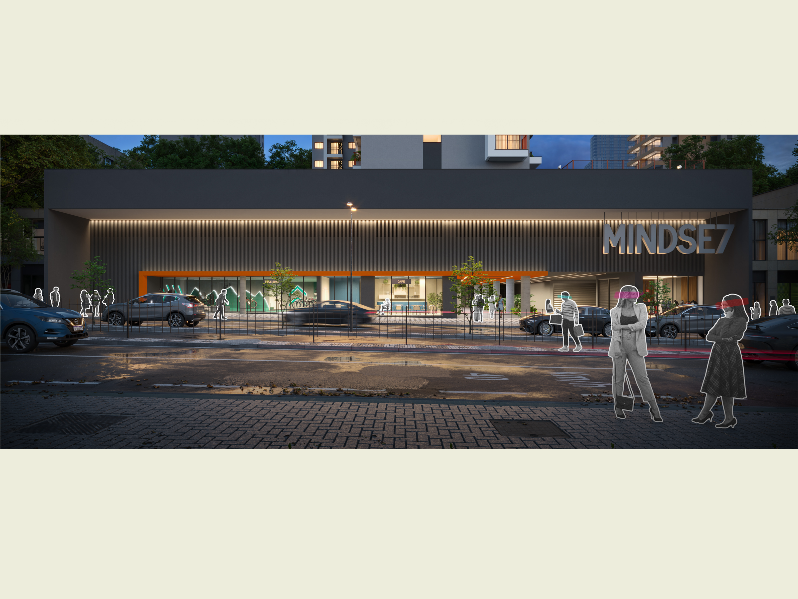 Mall comercial térreo MINDSE7