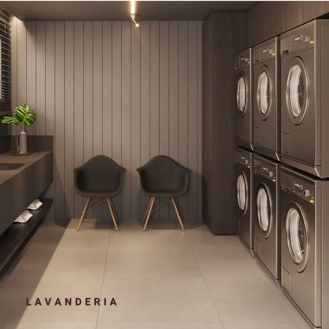 Lavanderia compartilhada