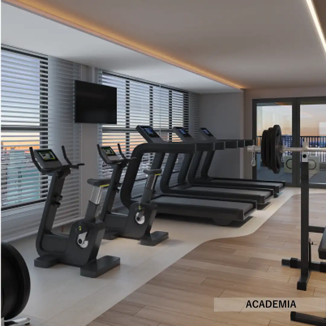 Academia do rooftop