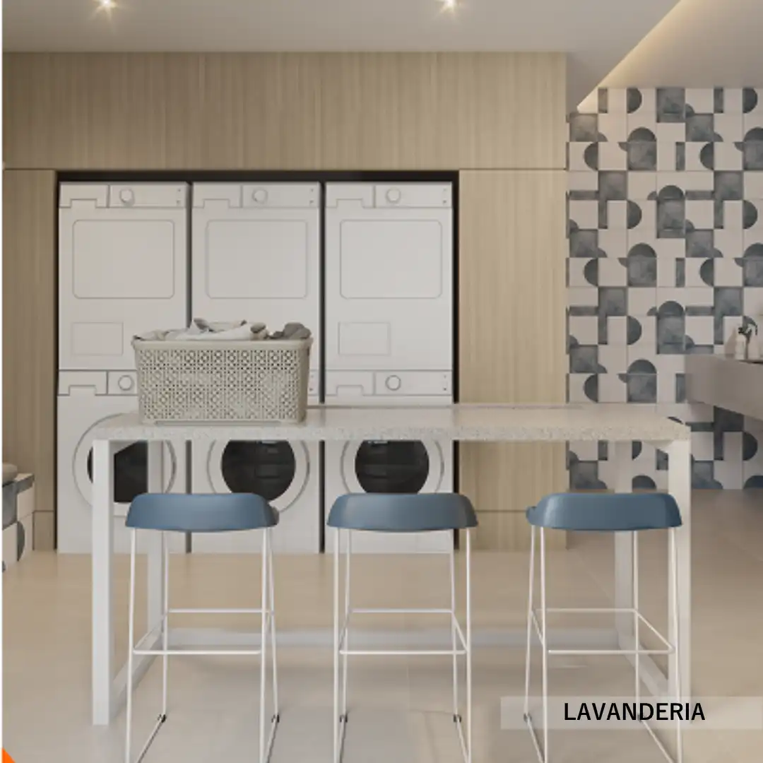 Lavanderia compartilhada do Cena Passeio